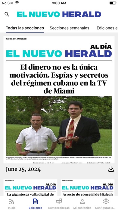 El Nuevo Herald Screenshots