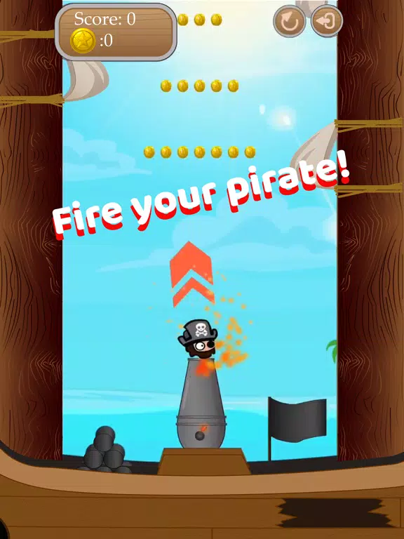 Pirate Cannon iPad  Screenshots