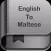 English To Maltese Dictionary