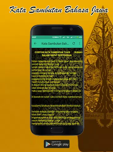 Kata Sambutan Bahasa Jawa Screenshots