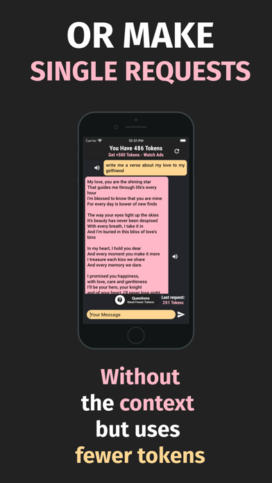 Zrzuty ekranu Talk to Chatbot Without Ads