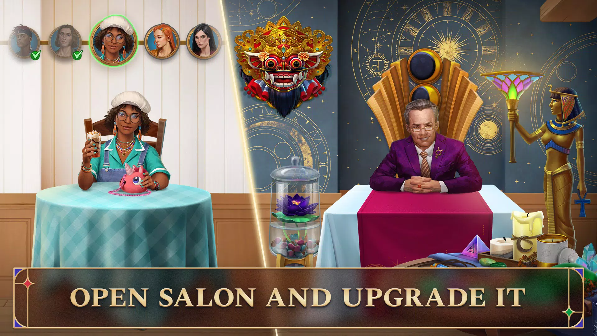 Solitaire・Tarot reading free Screenshots