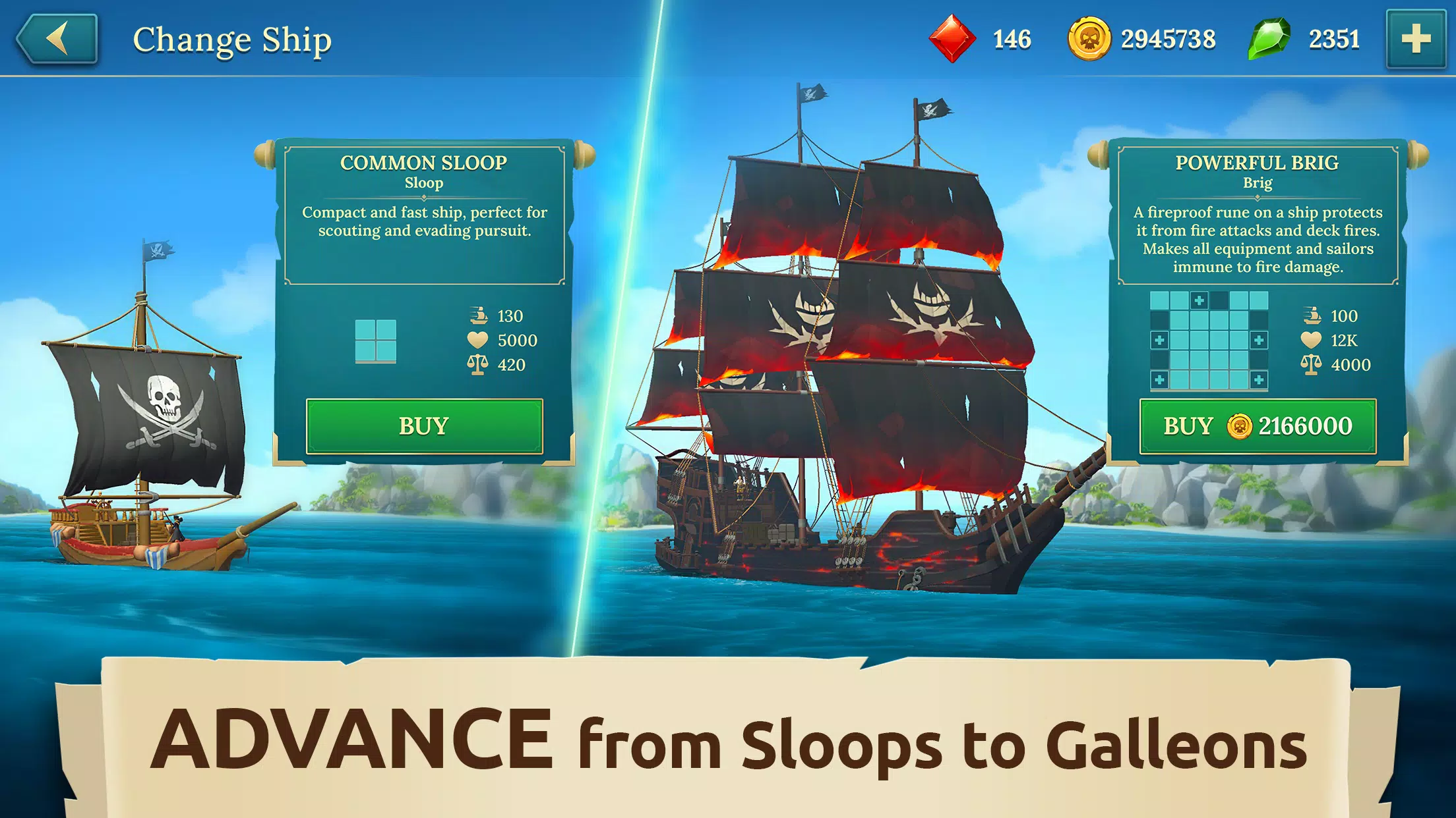 Pirate Ships・Build and Fight Screenshots
