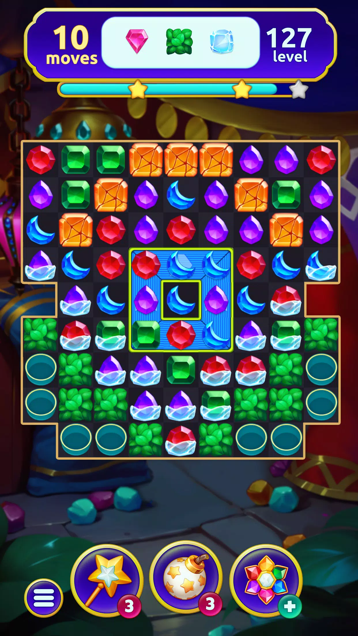 Mystery Jewels: Magic Match 3 Screenshots