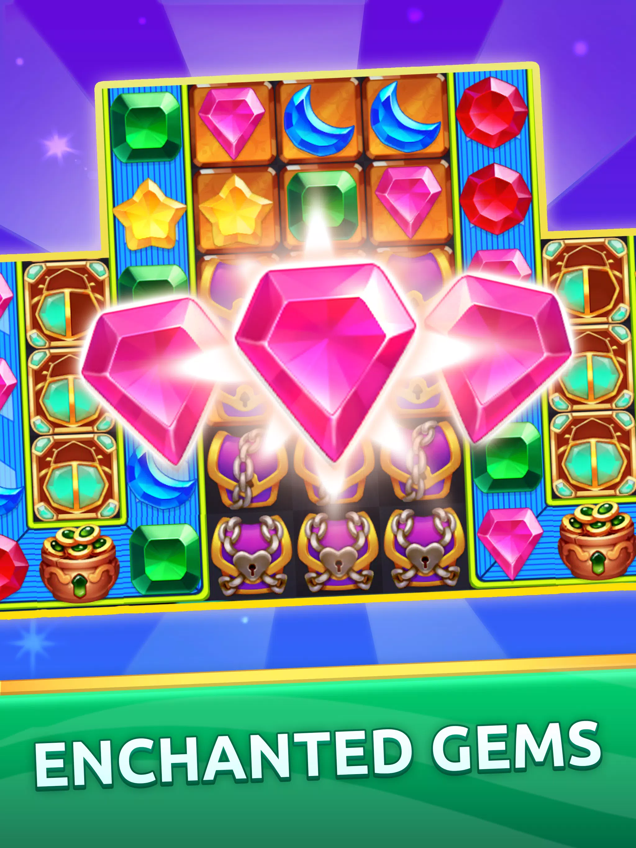 Mystery Jewels: Magic Match 3 Screenshots
