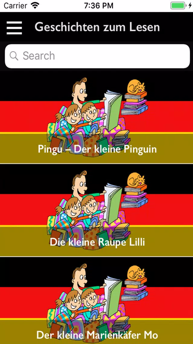 Geschichten zum Lesen Screenshots