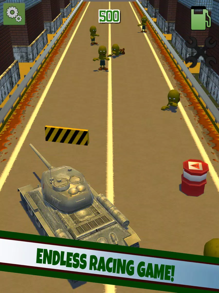 Steel Tanks vs Zombie: The Iron War iPad  Ekran Görüntüleri