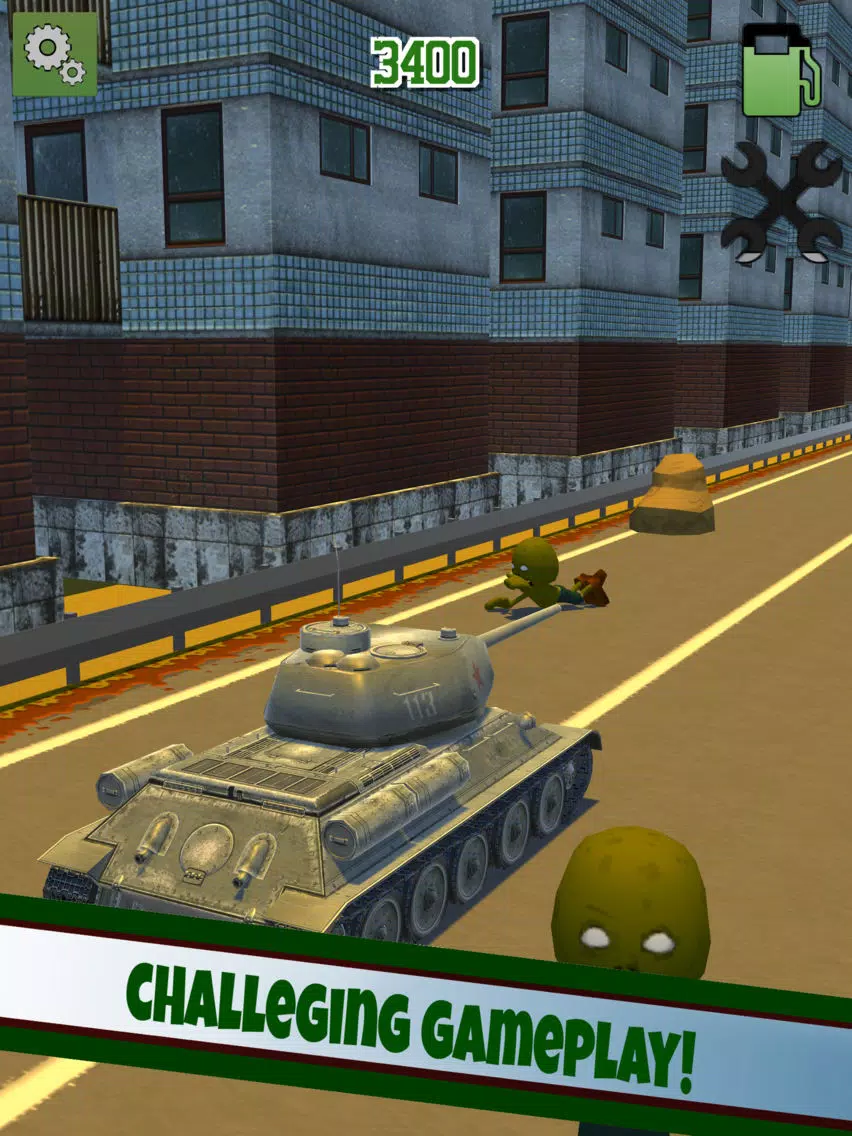 Steel Tanks vs Zombie: The Iron War iPad  Ekran Görüntüleri