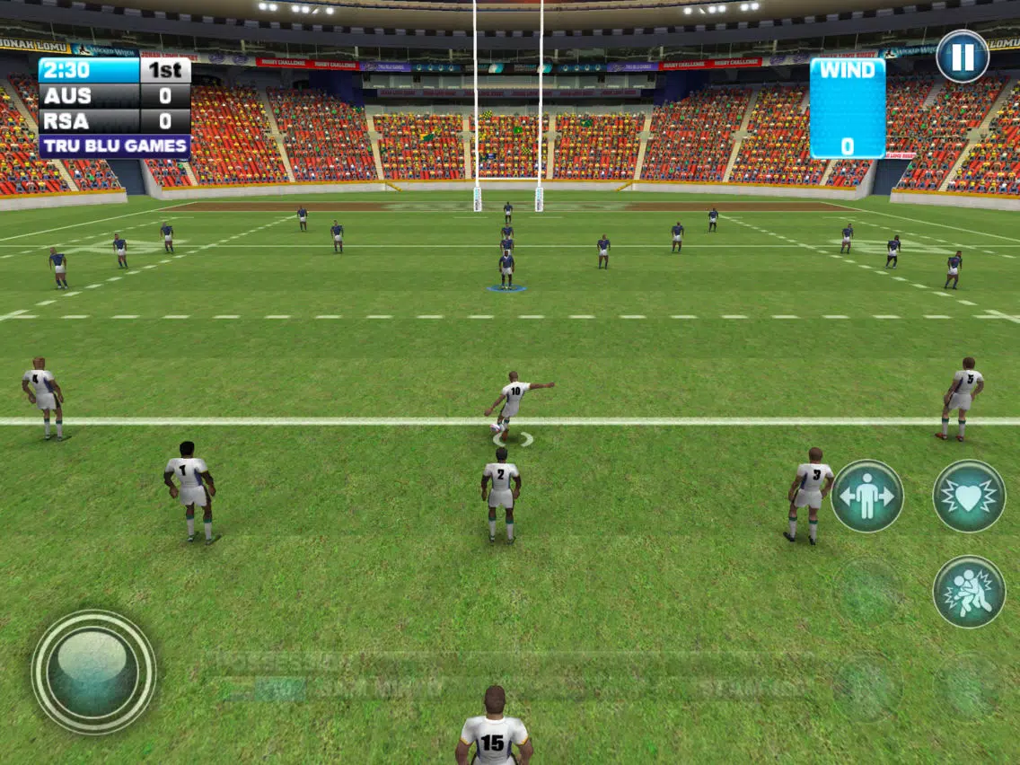 Tangkapan skrin Jonah Lomu Rugby Challenge: Gold Edition iPad 
