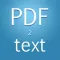 PDF to TXT - Extracts Text From PDF