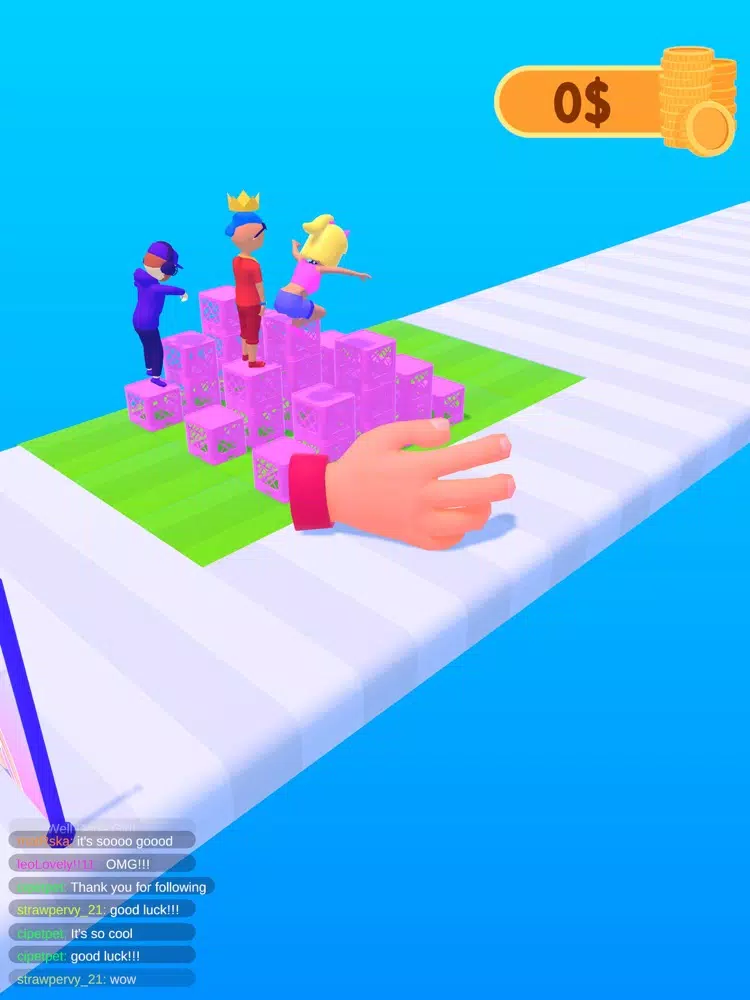 Influencer Race iPad Screenshots