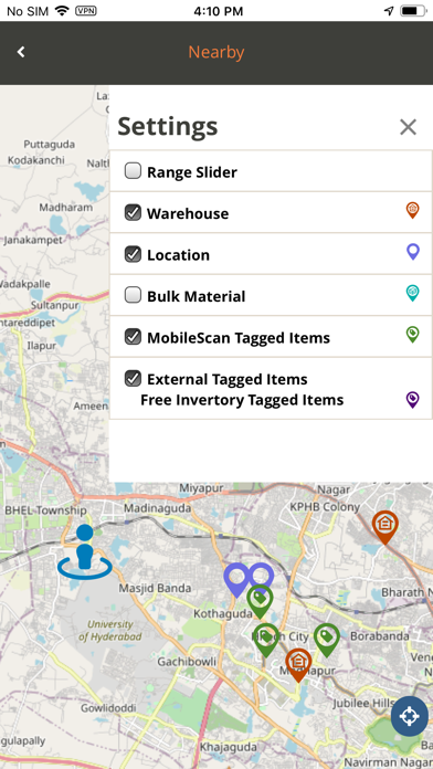 Smart Materials MobileScan50 Screenshots