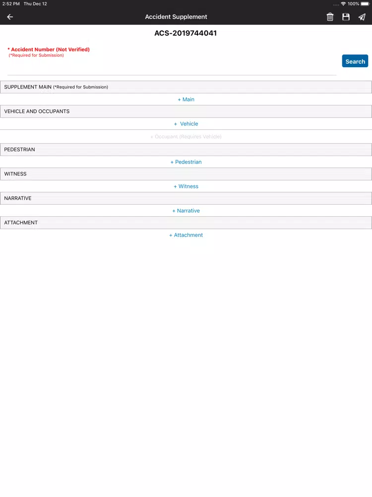 OnCall Records | Mobile iPad স্ক্রিনশট