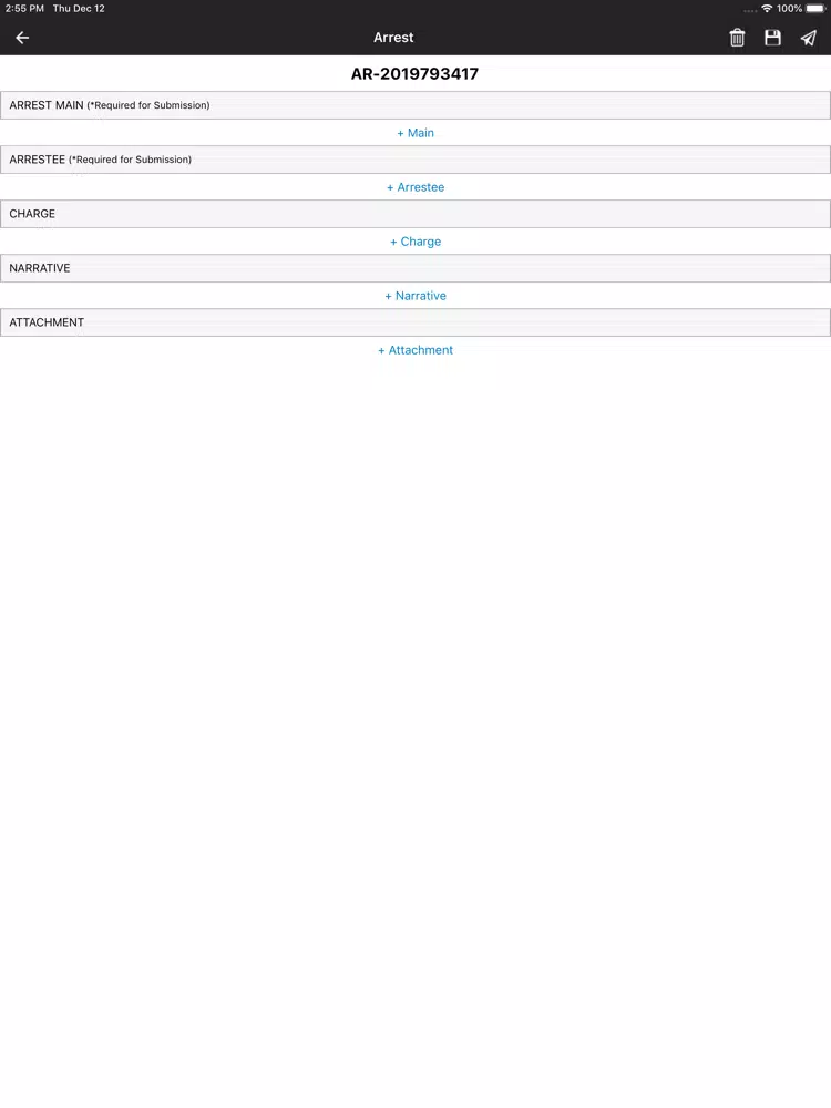 OnCall Records | Mobile iPad স্ক্রিনশট