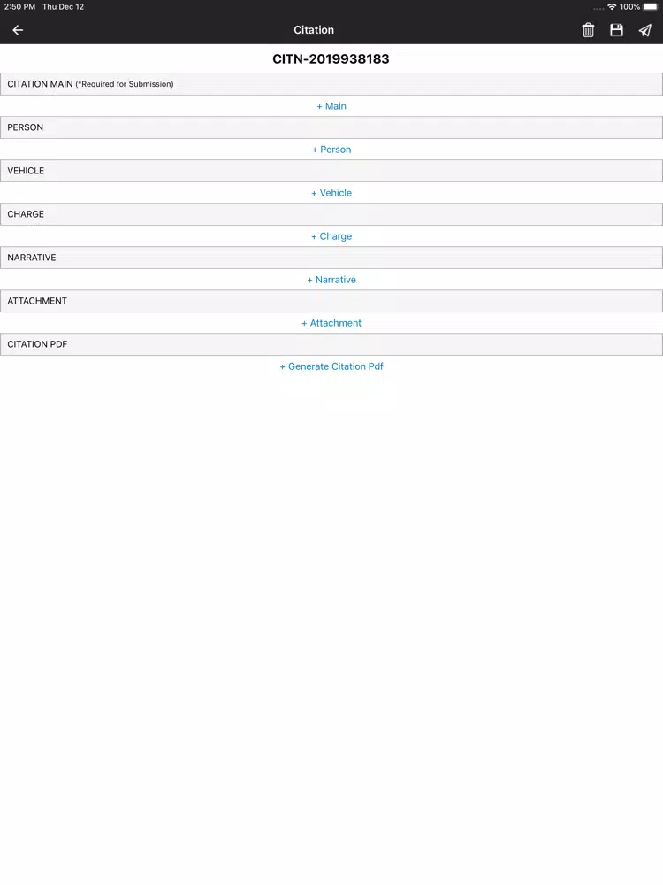 OnCall Records | Mobile iPad স্ক্রিনশট
