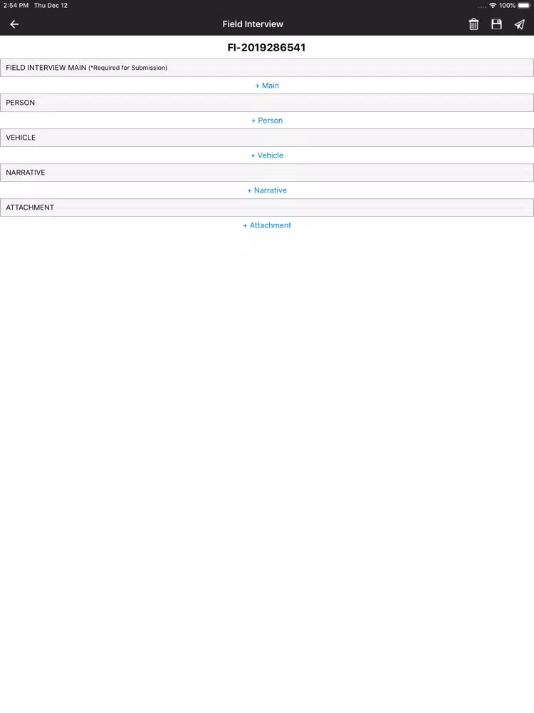 OnCall Records | Mobile iPad স্ক্রিনশট