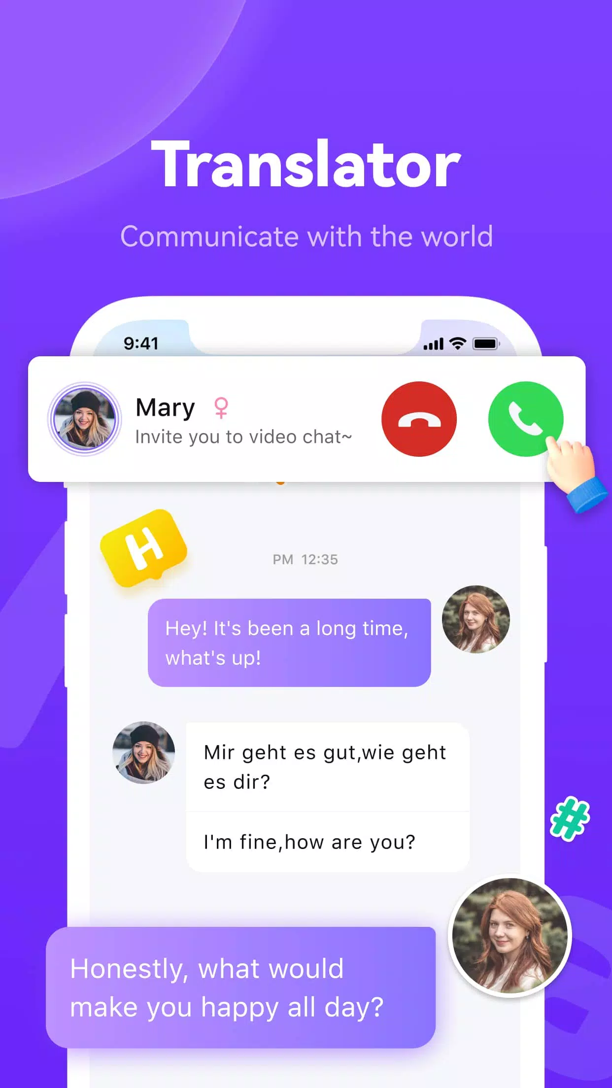 Heya - Video chat.Live.Friends Screenshots