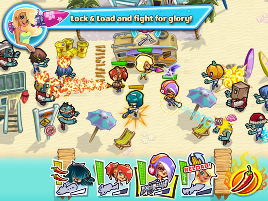 Guns'n'Glory Zombies iPad  स्क्रीनशॉट