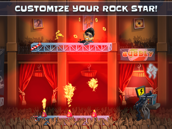 ภาพหน้าจอของ Stage Dive Legends iPad 