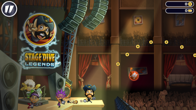 ภาพหน้าจอของ Stage Dive Legends
