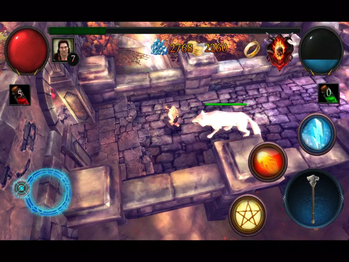 Capturas de pantalla de Glory Warrior: Lord of Darkness Epic RPG iPad 