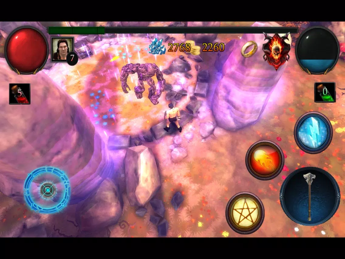 Capturas de pantalla de Glory Warrior: Lord of Darkness Epic RPG iPad 