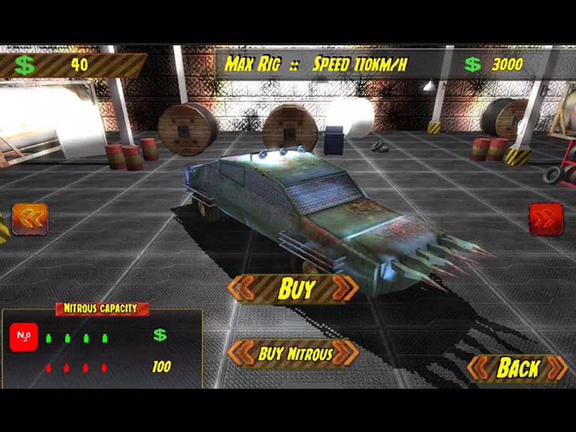 Tangkapan layar Dead Roadkill Highway iPad 