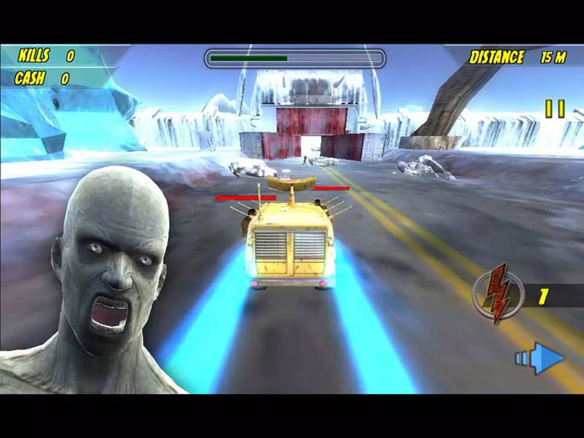 Tangkapan layar Dead Roadkill Highway iPad 