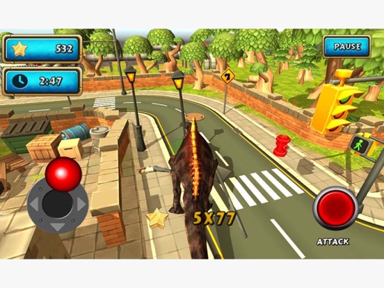 Скриншоты Dinosaur Sim Dino World iPad 