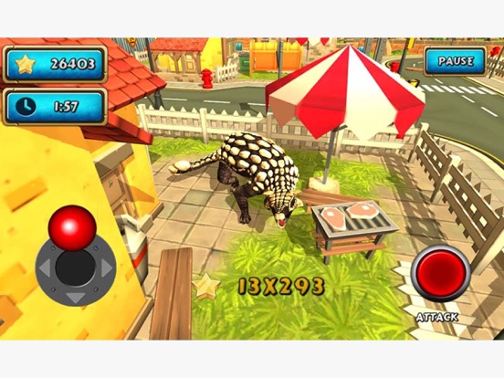 Скриншоты Dinosaur Sim Dino World iPad 