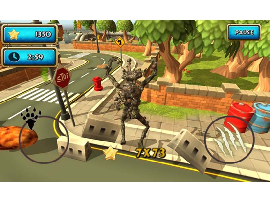Capturas de tela do Monster Simulator Trigger City - Ultimate Breaker iPad 