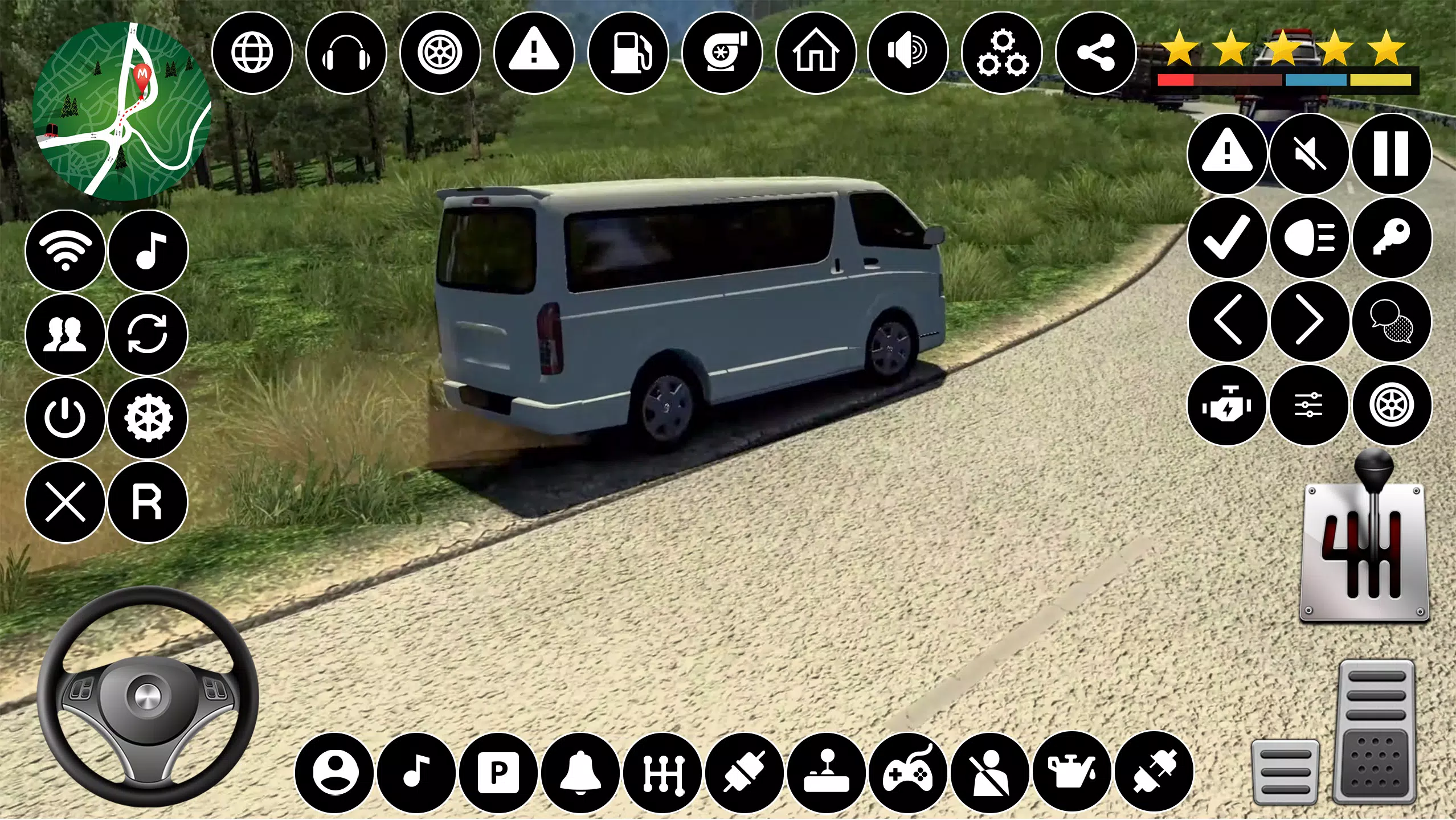 Van Simulator Dubai Car Games Screenshots