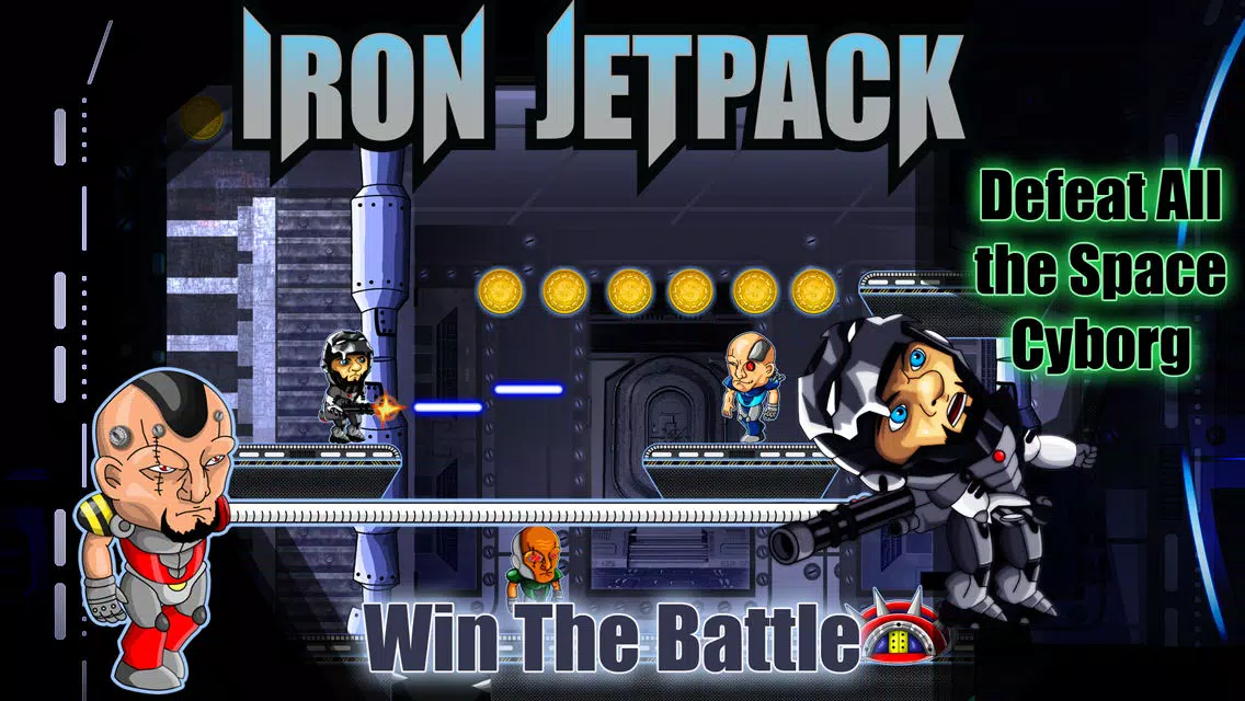 Flappy Iron Jetpack Bird Man VS Cyborgs Of Steel Free Screenshots