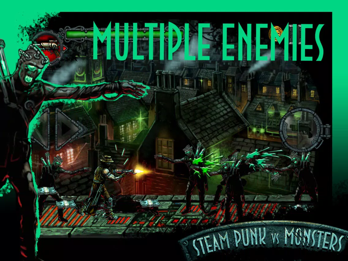تصاویر A Steam Punk Action Hero VS Monster Mayem Adventure Free Battle War Games iPad 