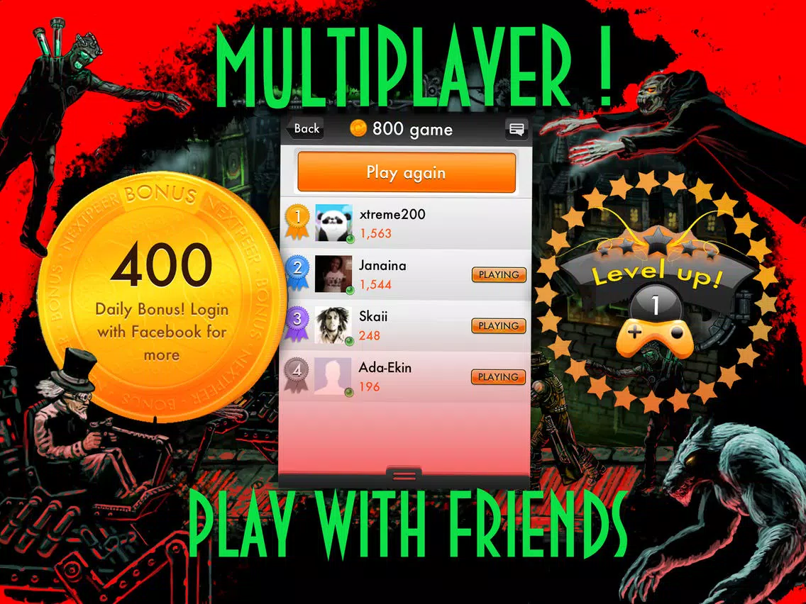 تصاویر A Steam Punk Action Hero VS Monster Mayem Adventure Free Battle War Games iPad 