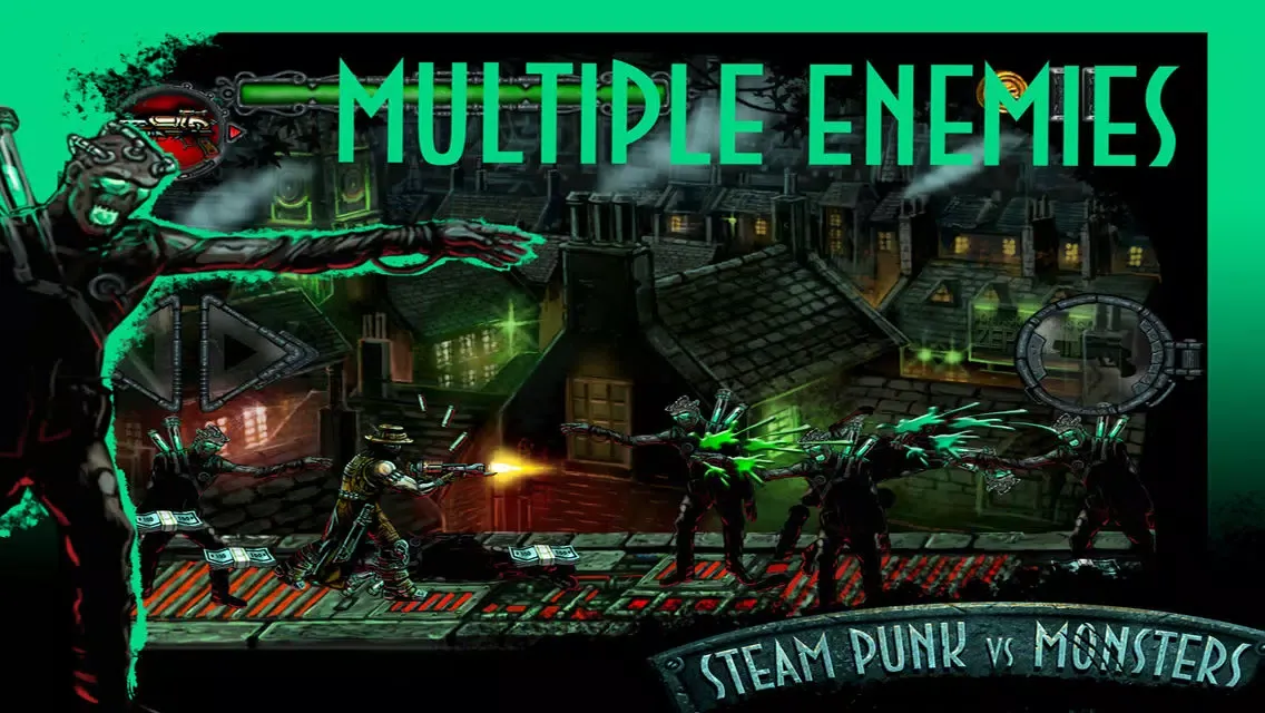 A Steam Punk Action Hero VS Monster Mayem Adventure Free Battle War Games Screenshots
