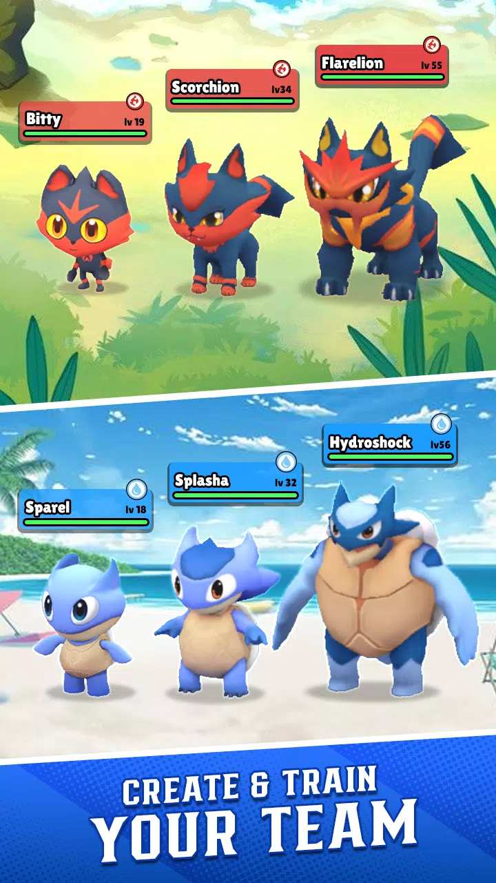 Negamon World: Pocket Trainer Screenshots