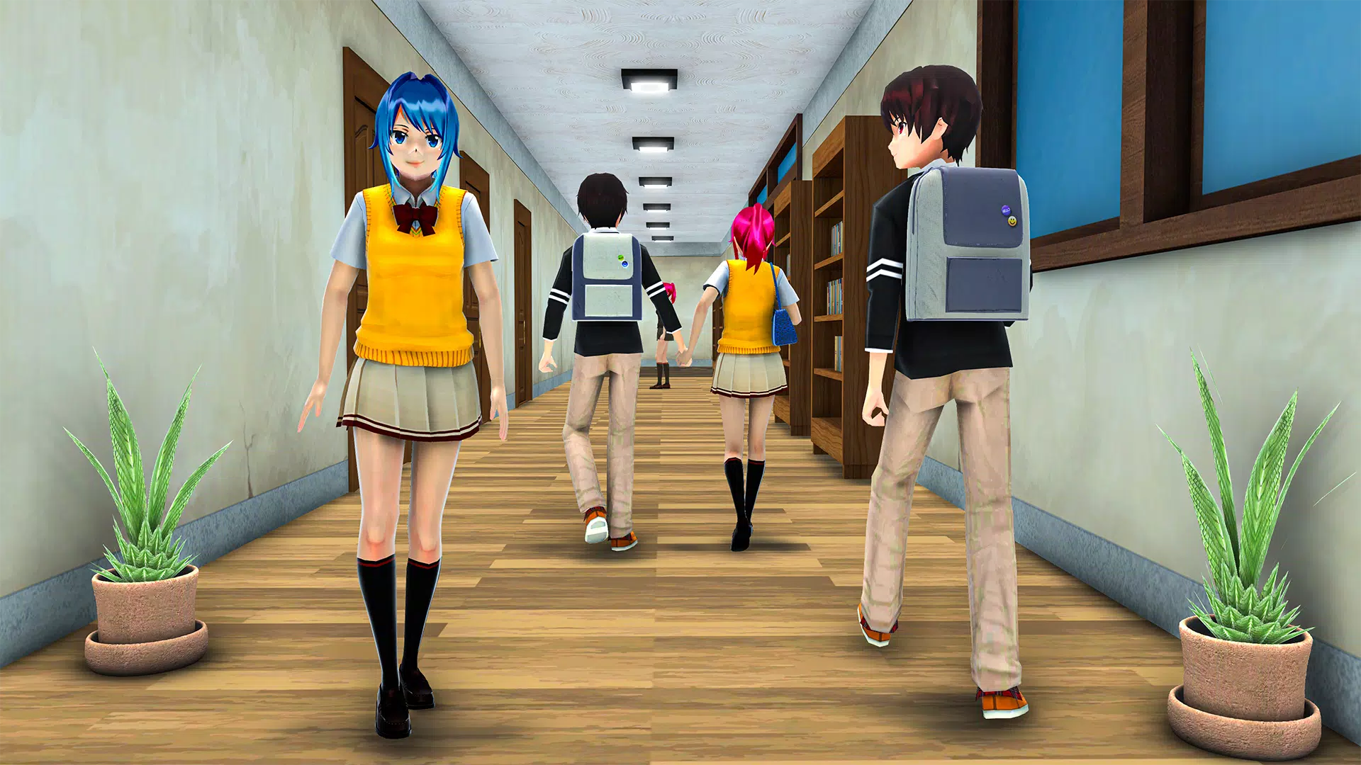 High School Girl Anime Games Screenshots