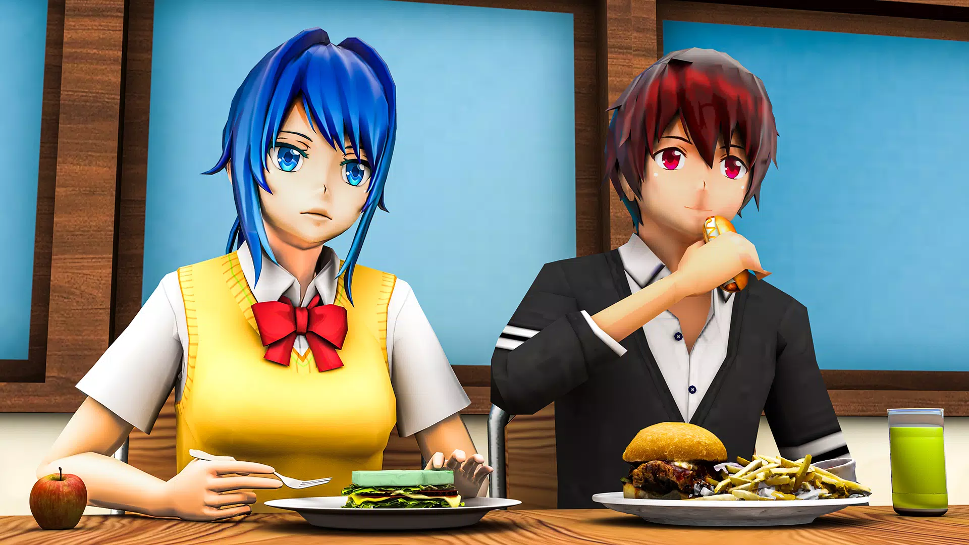 High School Girl Anime Games Screenshots
