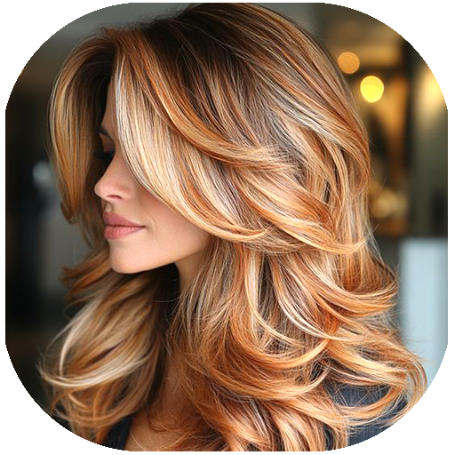 Hair highlights color app