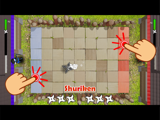تصاویر Jumping Ninja Party 2 Player iPad 
