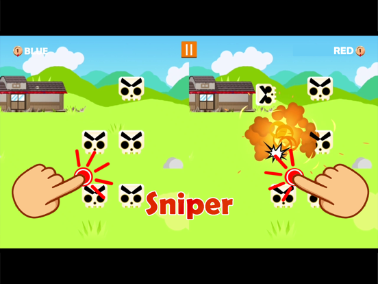 تصاویر Jumping Ninja Party 2 Player iPad 
