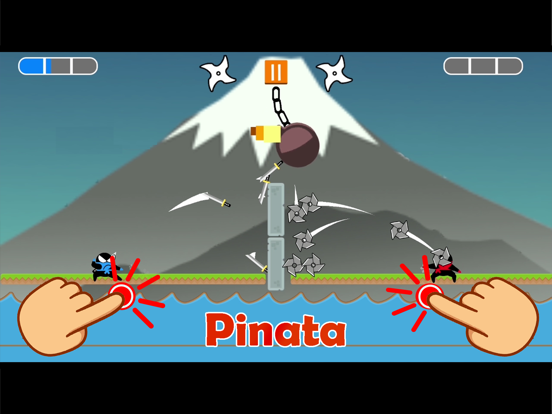 تصاویر Jumping Ninja Party 2 Player iPad 