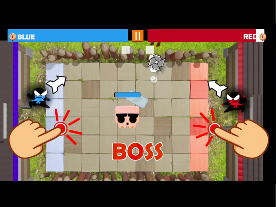 تصاویر Jumping Ninja Party 2 Player iPad 