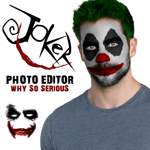 Joker Face Mask Photo Editor