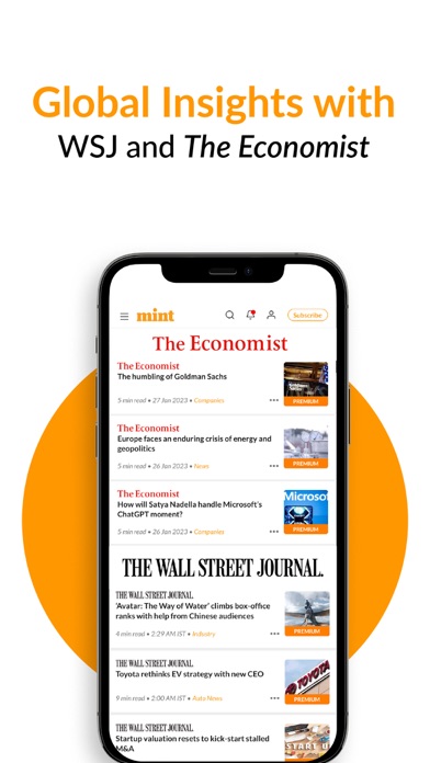 Mint News App: Business & More Screenshots