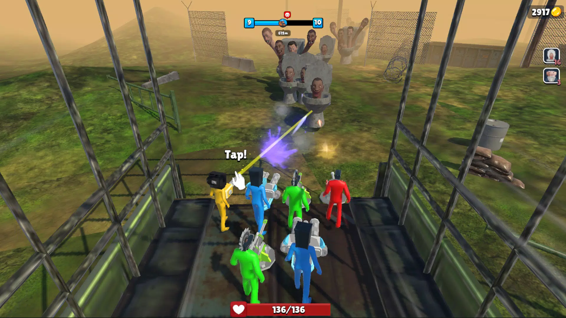 Toilet man Boom Screenshots