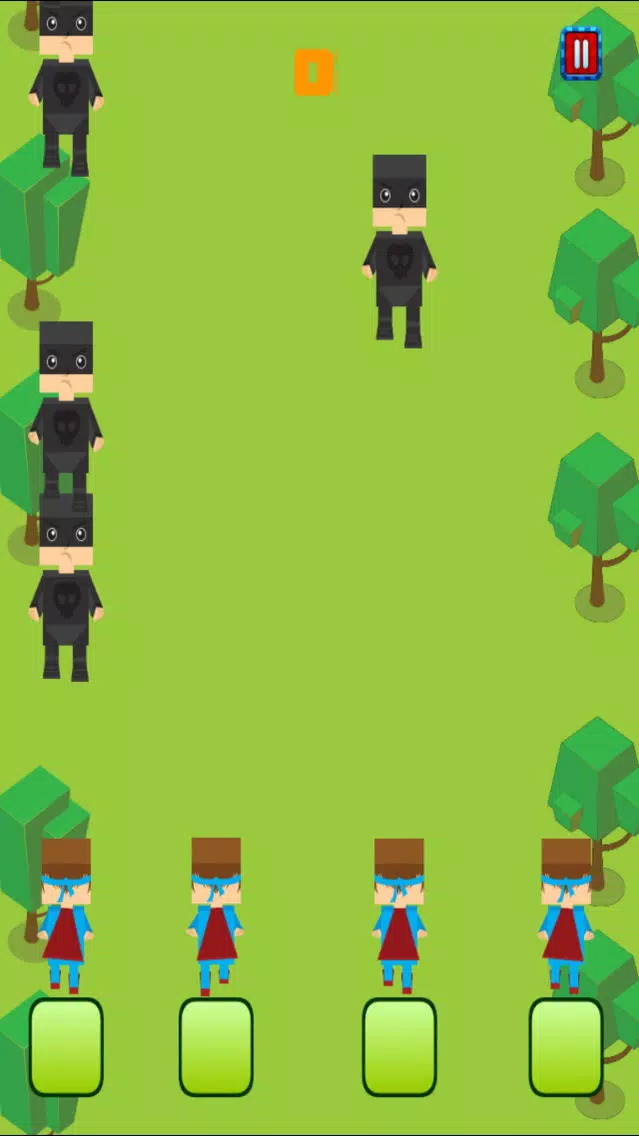 A Blockhead Superhero Villain Army FREE - Extreme Shooting War Screenshots