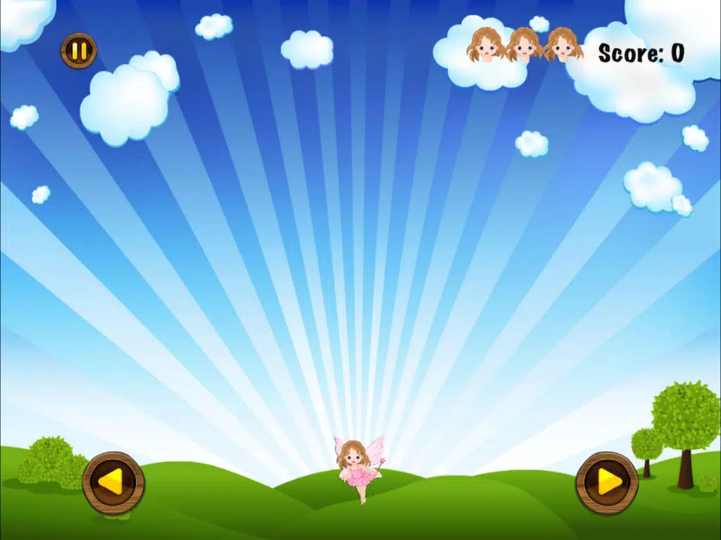 Capturas de tela do A Fairy Treasure Collection FREE - Pixie Sprite Jumping Game iPad 