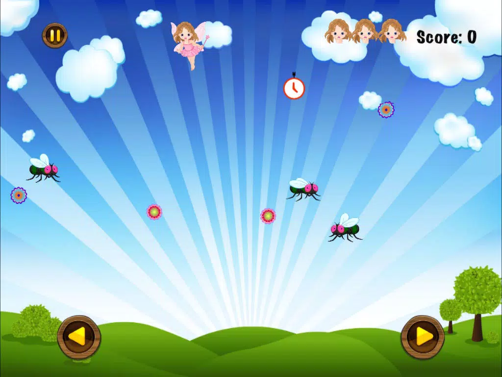 Capturas de tela do A Fairy Treasure Collection FREE - Pixie Sprite Jumping Game iPad 